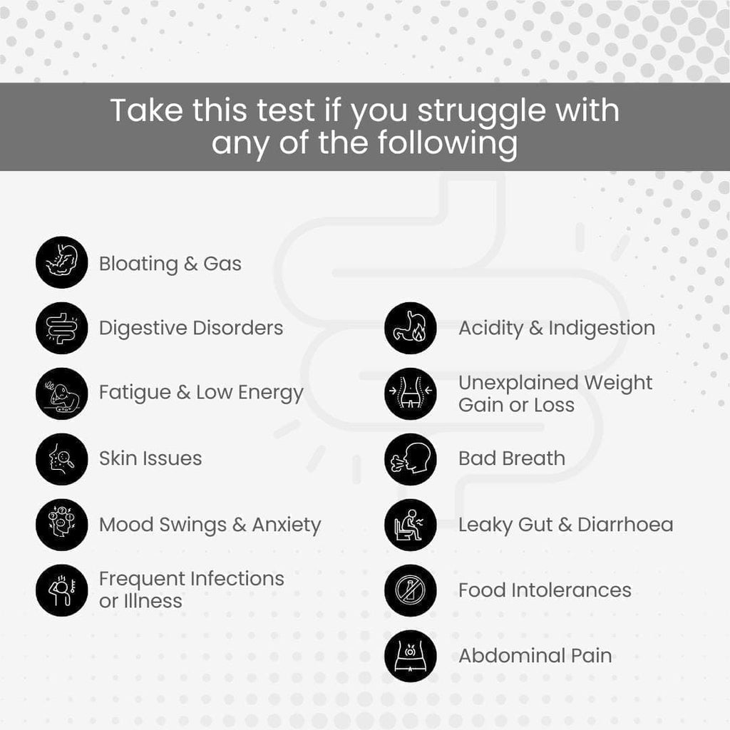 Sova Gut Test for Indigestion | Helps Fix the Root Cause of 20+ Digestive Symptoms