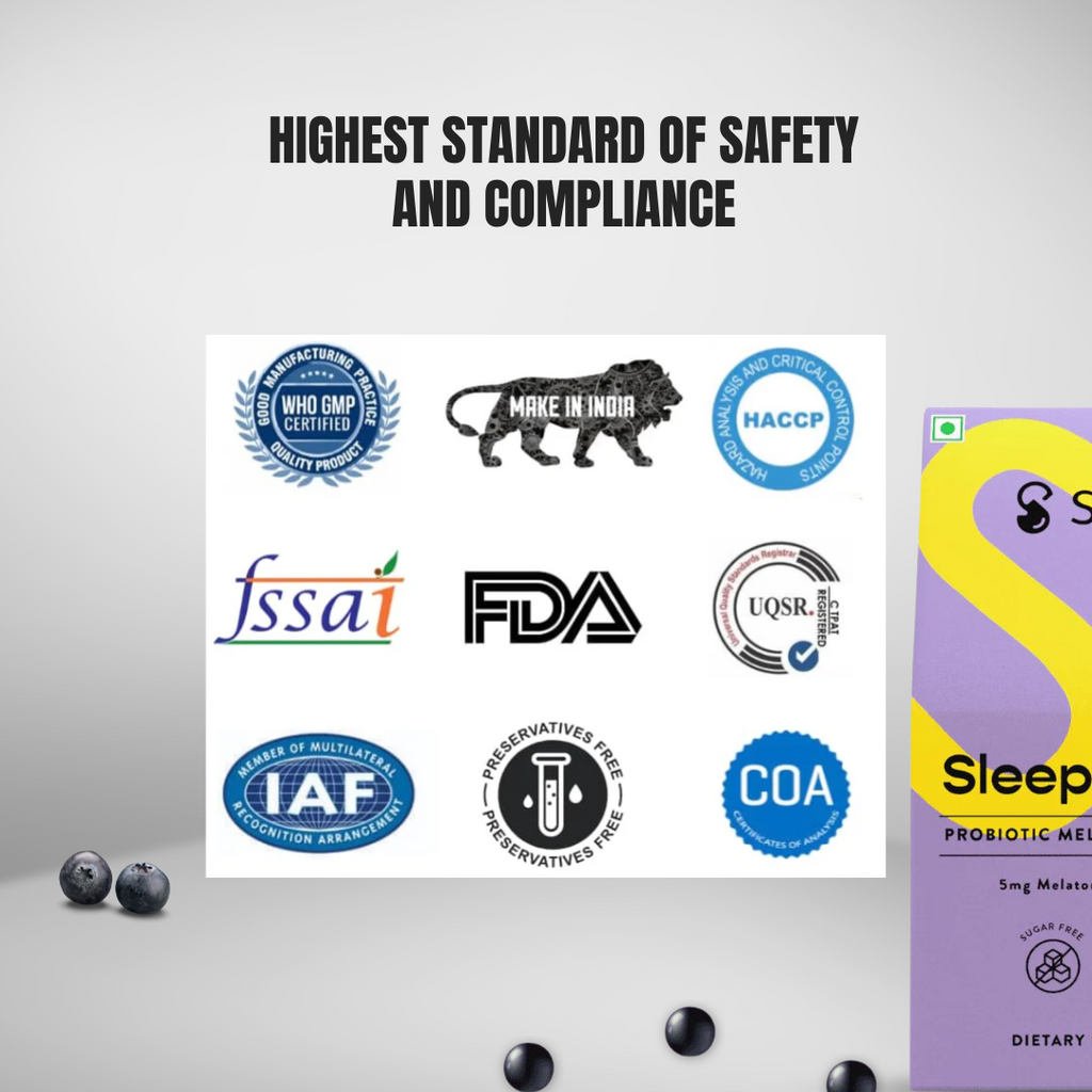 Sleep Gummies | Best Melatonin & Ashwagandha Gummies for Deep Sleep in 30 Minutes