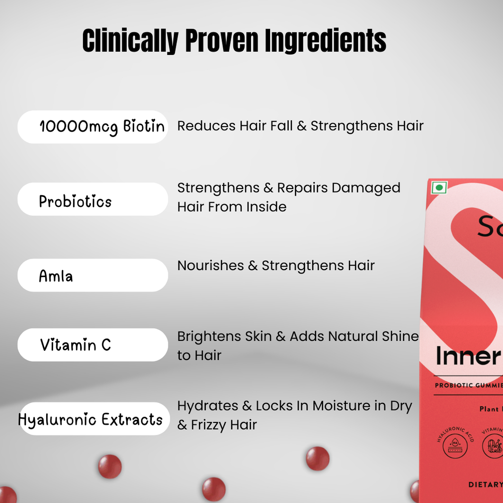 Best Biotin Gummy for Dry & Frizzy Hair With Hair Fall Control