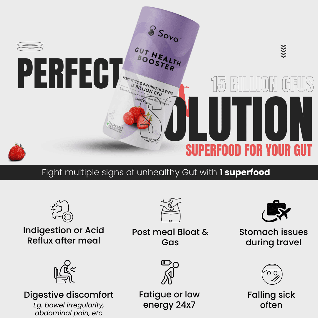 Gut Health Booster With Best Probiotics supplement