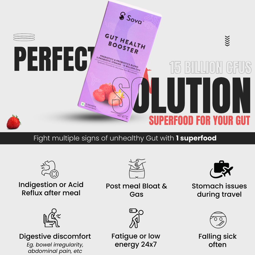 Travel Pack | Gut Health Booster With Probiotics