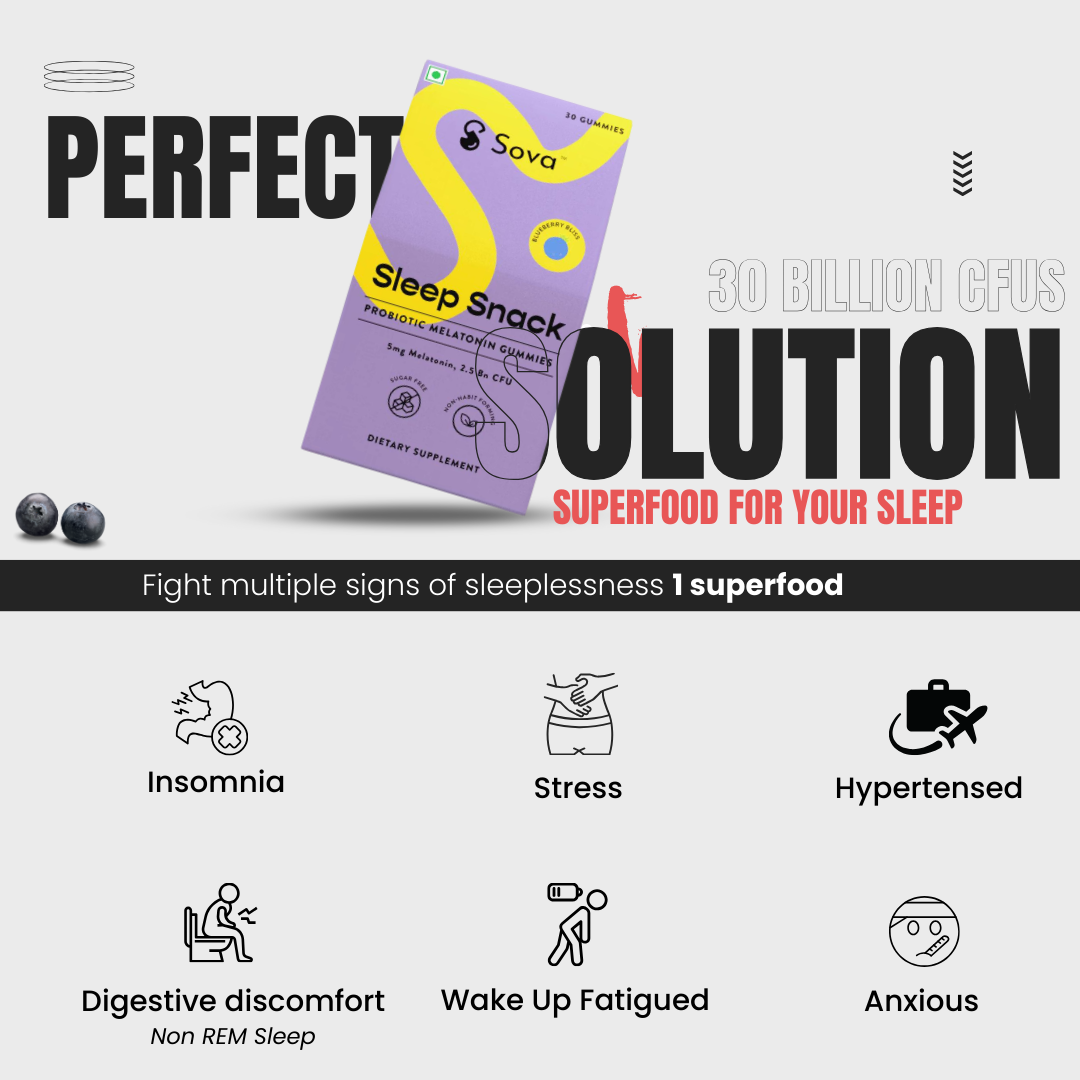 Sleep Gummies | Best Melatonin & Ashwagandha Gummies for Deep Sleep in 30 Minutes