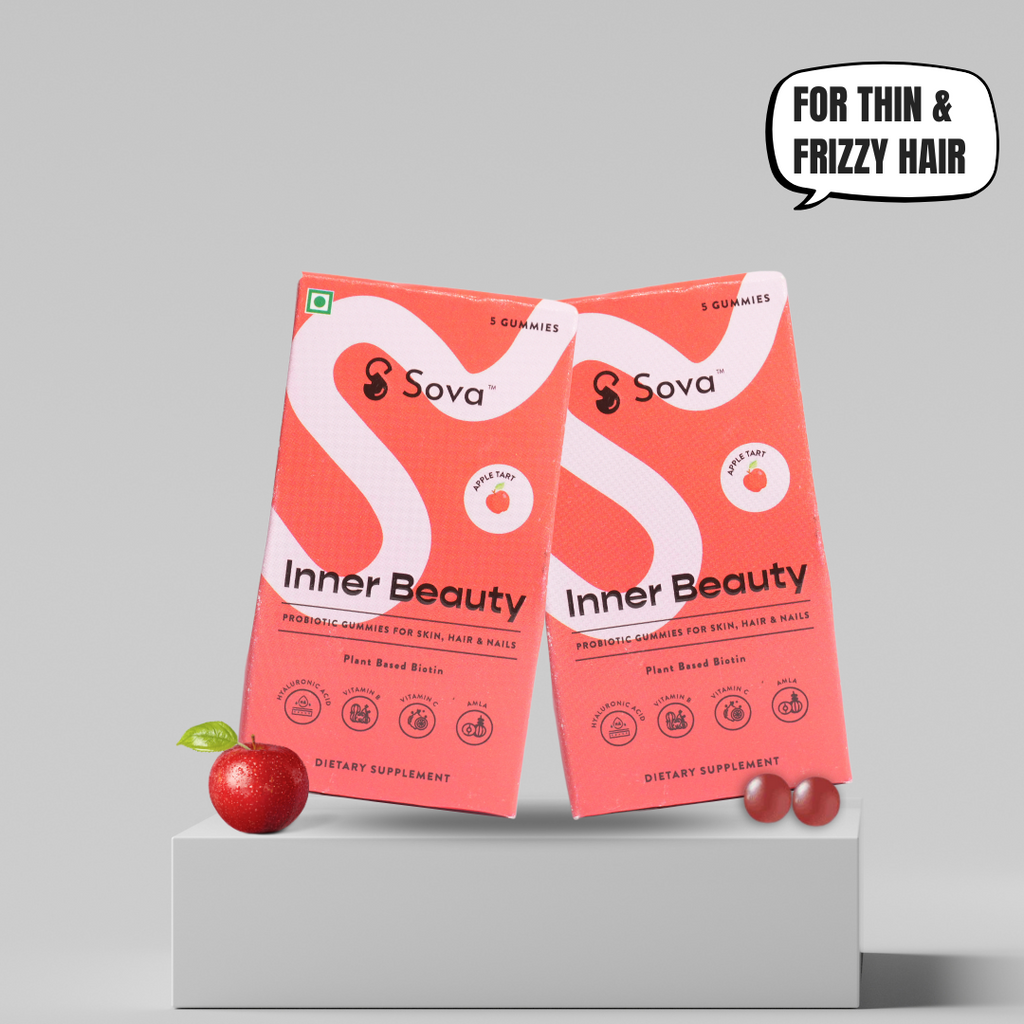 Travel Pack x 2 | Biotin & Probiotic Gummies for Hair Care