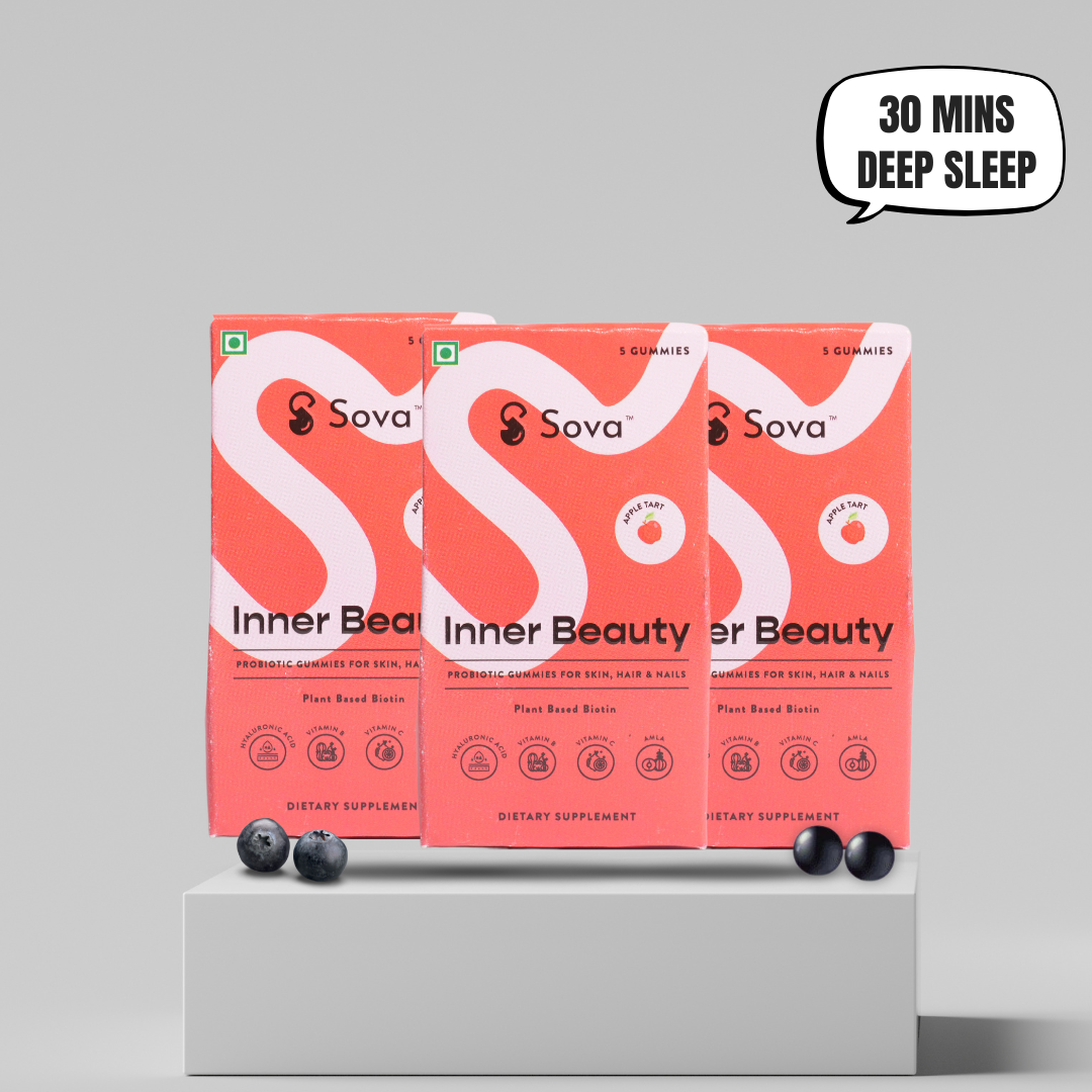 Travel Pack x 3 | Biotin & Probiotic Gummies for Hair Care